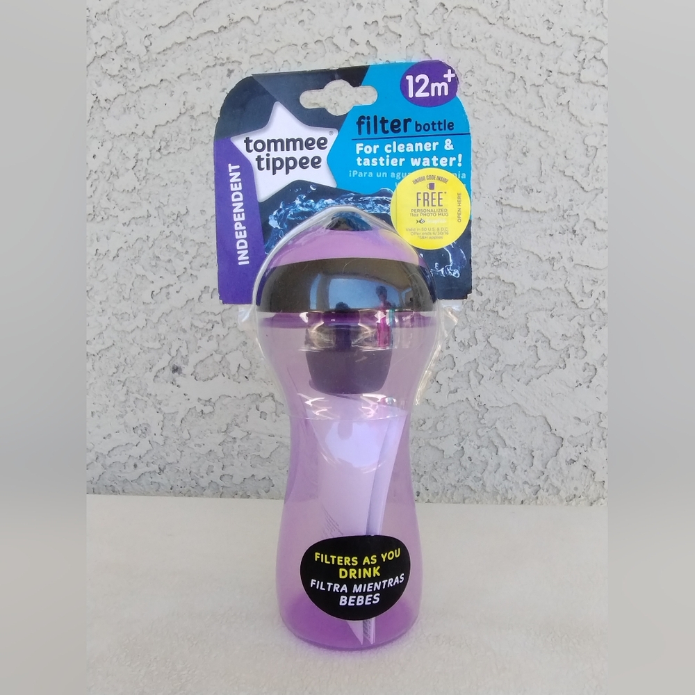 Tommee Tippee Purple Filter Bottle